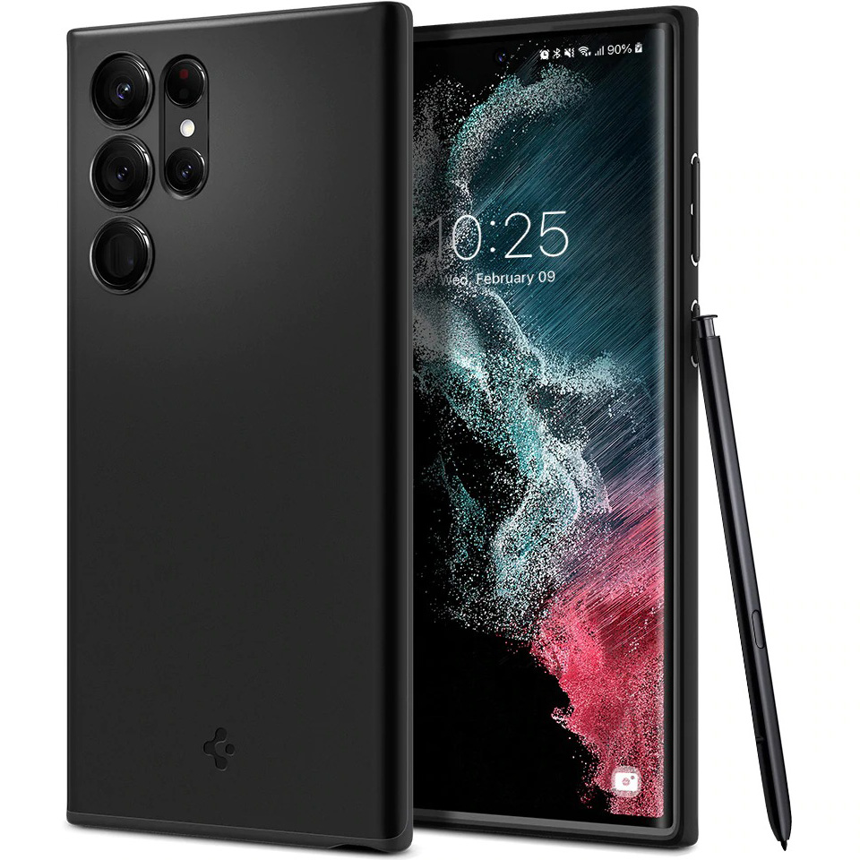 Oryginalne etui od marki Spigen z serii Thin Fit dla Galaxy S22 Ultra